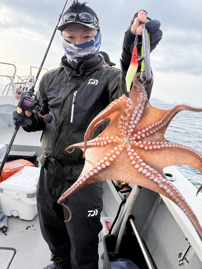 マダコ | 有明海・熊本天草の釣り船【遊漁船 海人丸】