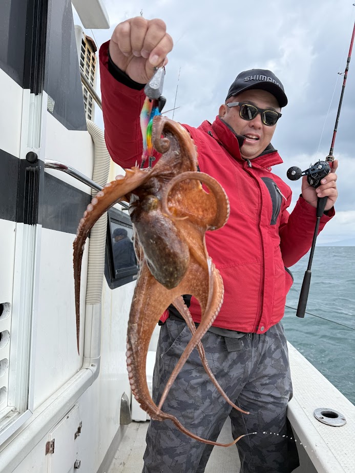 マダコ | 有明海・熊本天草の釣り船【遊漁船 海人丸】