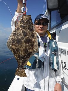 2015年7月19日（日）　泳がせヒラメ