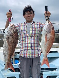　朝イカメタ・タイラバリレー