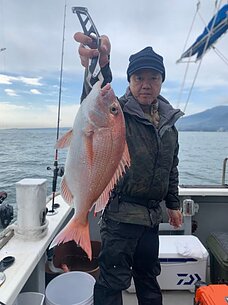 　太刀魚・真鯛リレー