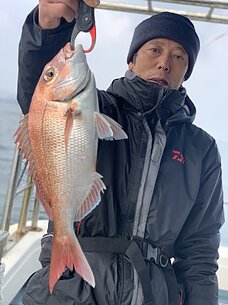 タイラバ・テンヤ　太刀魚リレー