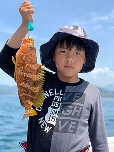 　子供の日無料体験！根魚真鯛