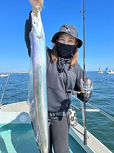 太刀魚・真鯛リレー